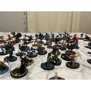 WizKids 2009 HeroClix Marvel Universe Mixed Painted Miniatures Bulk
